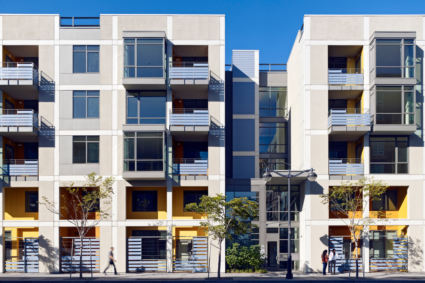Mission Walk is the first sustainable, affordable housing development in the Mission Bay neighborhood of San Francisco, achieving a LEED Silver rating.