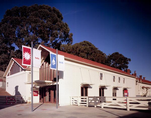 The Bay Area Discovery Museum campus in Sausalito, a nationally recognized children’s museum, has been renovated and expanded to sensitively integrate a new theater building and exhibit areas within the historic context of Fort Baker.