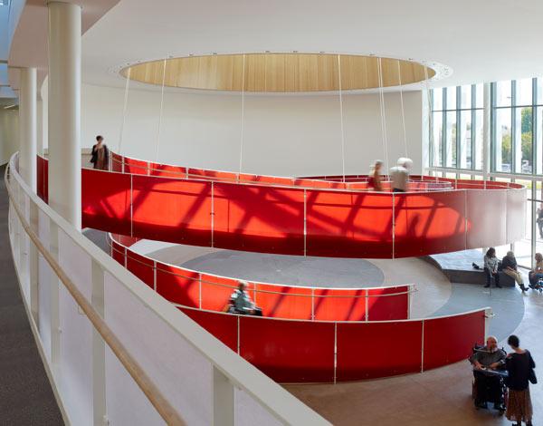 The Ed Roberts Campus is a nationally-recognized model of universal design in the San Francisco Bay Area, exemplifying design addressing a social justice issue.