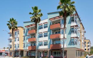 Laguna Commons in the San Francisco Bay Area is located at Fremont’s historic Five Corners area, and provides affordable housing and supportive services for formerly homeless families and veterans.