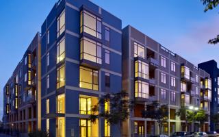 Mission Walk is the first sustainable, affordable housing development in the Mission Bay neighborhood of San Francisco, achieving a LEED Silver rating.